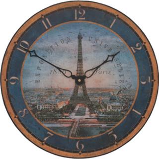 Tour Eifel' Wall Clock -36cm