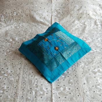 Cushion case 40 cm x 40 cm, Blue