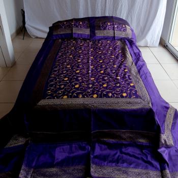 Bedspread 220 cm x 280 cm, Violet