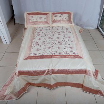 Bedspread 220 cm x 280 cm, White Autumn