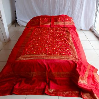 Bedspread 220 cm x 280 cm, Red