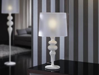 Lena· large tablelamp, white lacquered