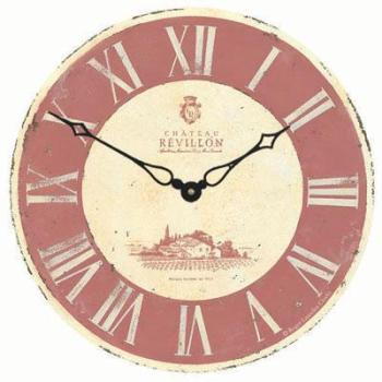 BROOKPACE LASCELLES French Revillion Vineyard Clock - 36cm