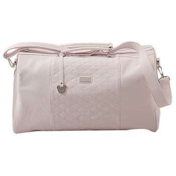 Pink Quilted Duffle Travel