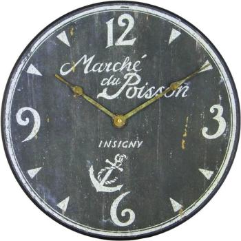 BROOKPACE LASCELLES  Poisson Wall Clock - 36CM