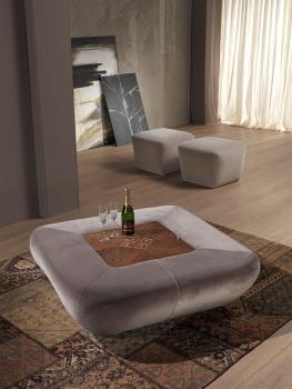 CARPANELLI CONTEMPORARY Morfeo pouf / coffee table with inbuilt bar