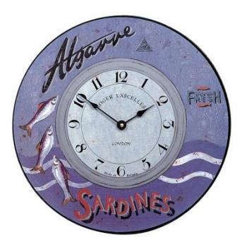 BROOKPACE LASCELLES Wall Clock 'Algarve' - 36cm