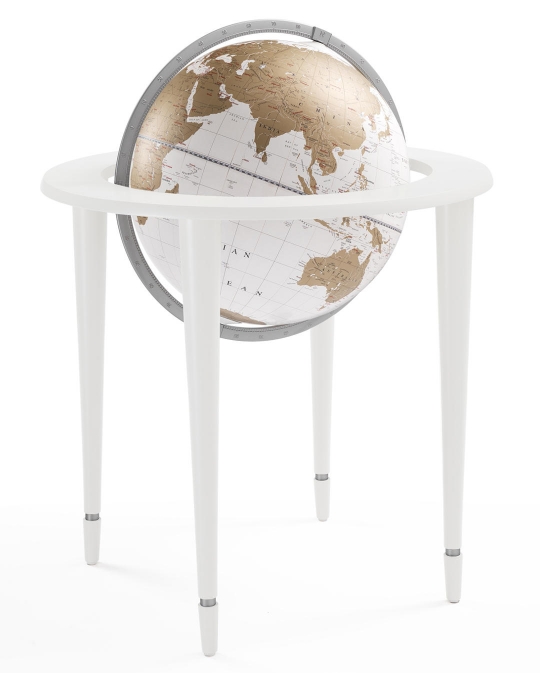ZOFFOLI Globe terrestre  design contemporain "Amerigo Vespucci"