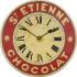 Large Enamel St Etienne French Clock - 36cm