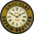 Chocolate Guerin-Boutron French Kitchen Wall Clock - 36cm