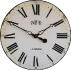 Smiths Antique Style Off White Wall Clock - 50cm