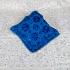 Cushion case 40 cm x 40 cm, Cotton Blue