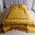 Bedspread 220 cm x 280 cm, Yellow-Gold