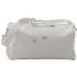 White Quilted Travel Duffel