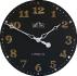 BROOKPACE LASCELLES  Smiths Antique Style Black Wall Clock - 50cm